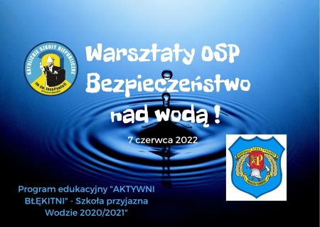 Warsztaty OSP - Bezpieczeństwo nad wodą