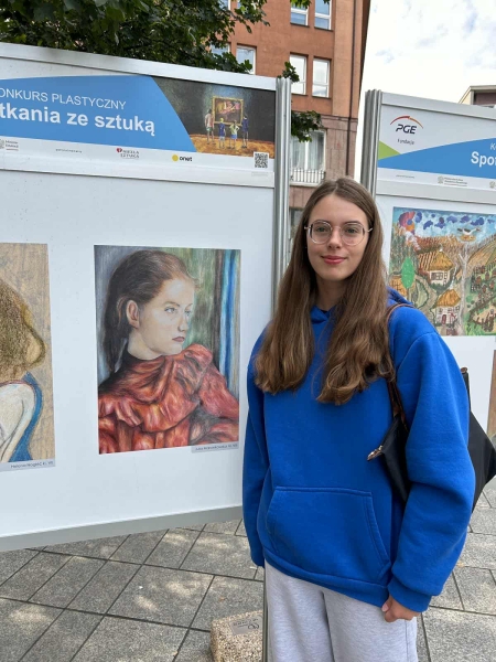 Julia z klasy 8 podbija Warszawę