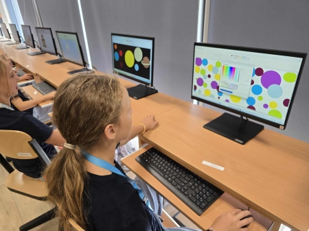 Dzień Kropki na informatyce w klasie 4 i 5