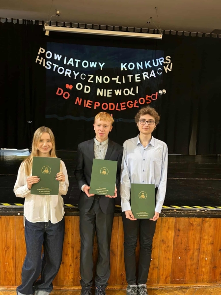 Powiatowy Konkurs Historyczno-Literacki ''Od niewoli do niepodległości''