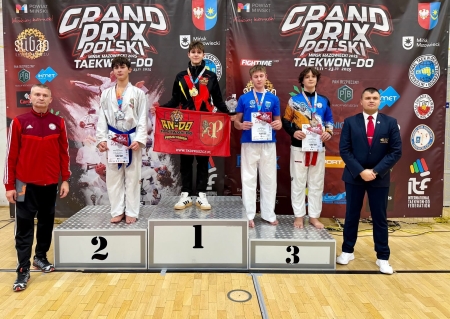 Oskar z 8 klasy na szczycie! Zwycięstwo w Grand Prix Polski Taekwon-do!