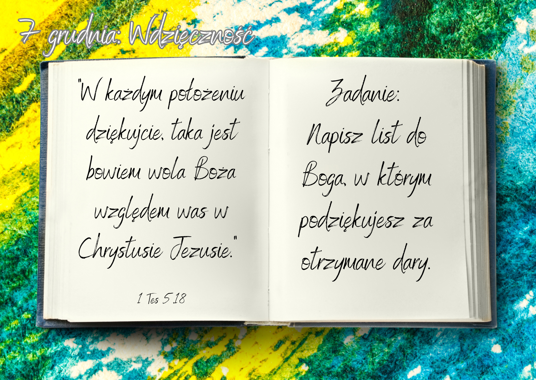 Kalendarz Adwentowy - Dzień 7