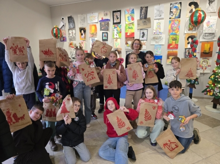 Bożonarodzeniowe Warsztaty w Pracowni Frassati klasy 4