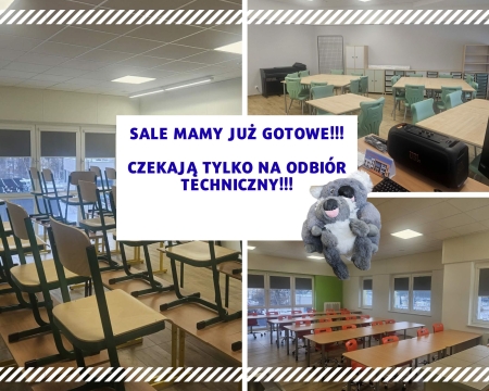 Rozbudowa naszej placówki zakończona – sale gotowe do rozpoczęcia działalności
