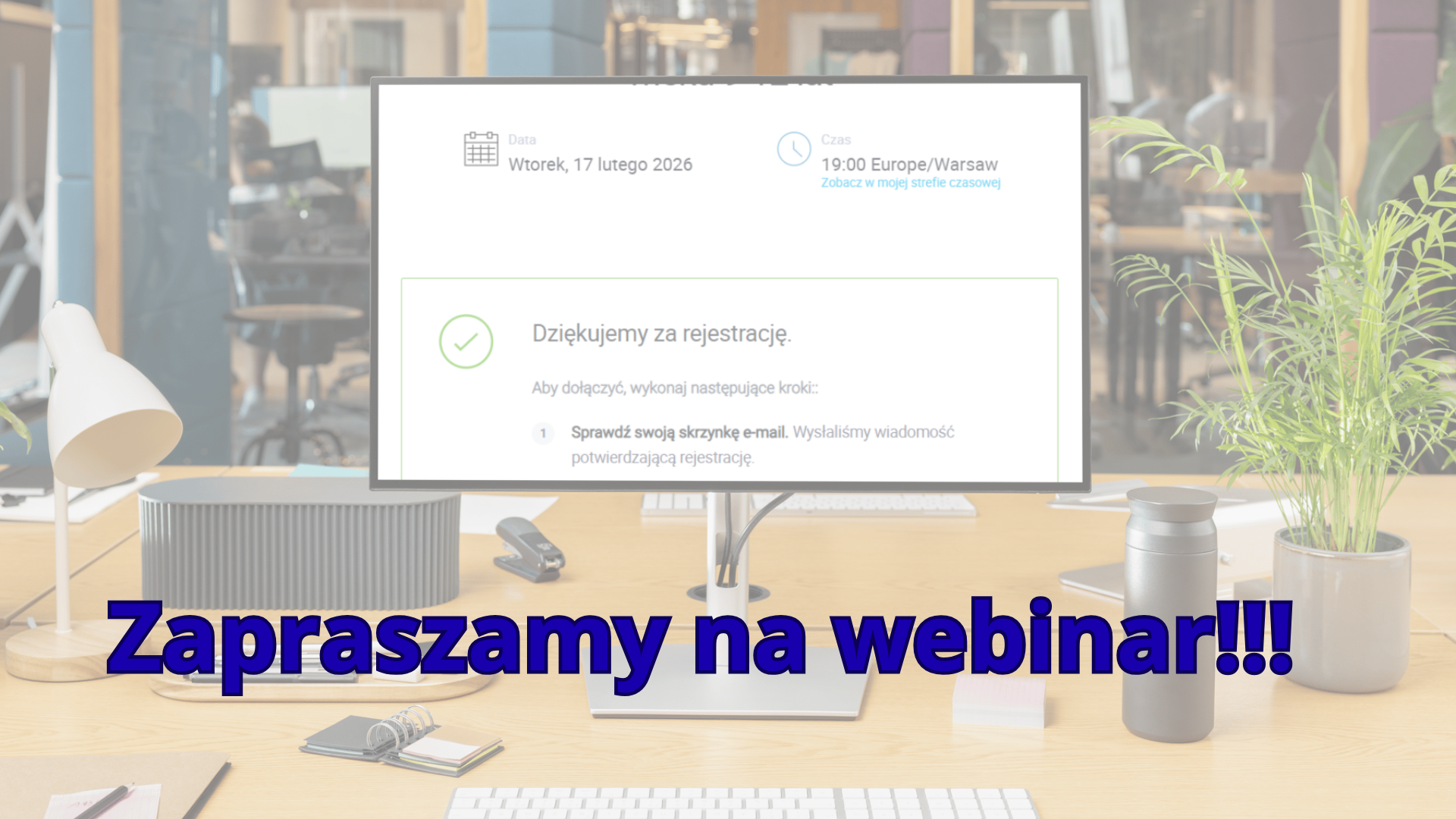 Stop Ekranom! Zbudujmy zdrowe nawyki! - Zapraszamy na webinar