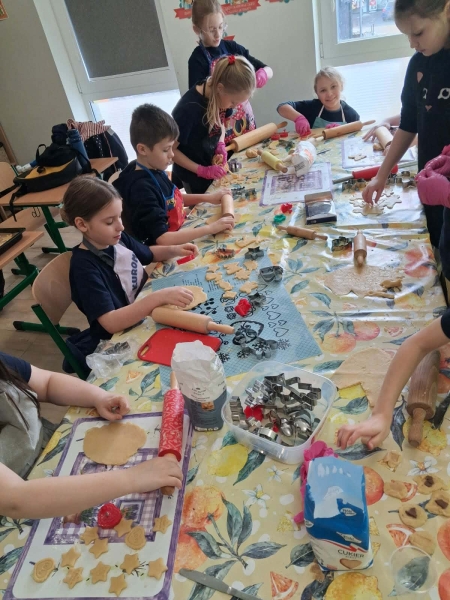 Domowa piekarnia w klasie 3