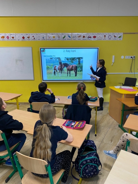 Lekcja pełna pasji – Hania opowiedziała o jeździe konnej