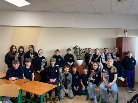 Dzień Kobiet w klasie 5