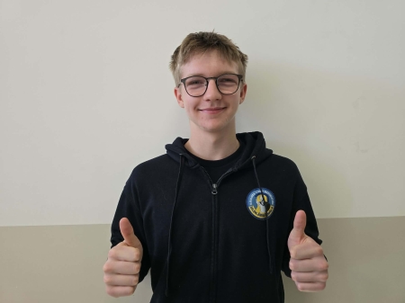 Sukces ucznia klasy 8 w konkursie kuratoryjnym z fizyki