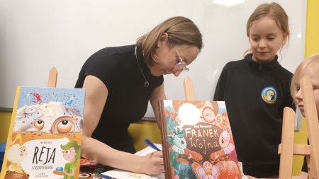 Spotkanie autorskie z pisarką