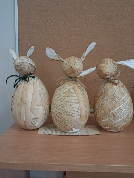 Wielkanocne warsztaty klasy 3, 4 w pracowni Frassati