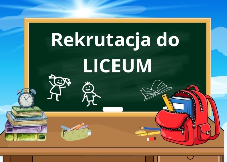 Rekrutacja do Liceum 2026/2027