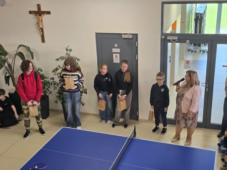 Rozdanie nagród w konkursie z okazji Dnia Matematyki