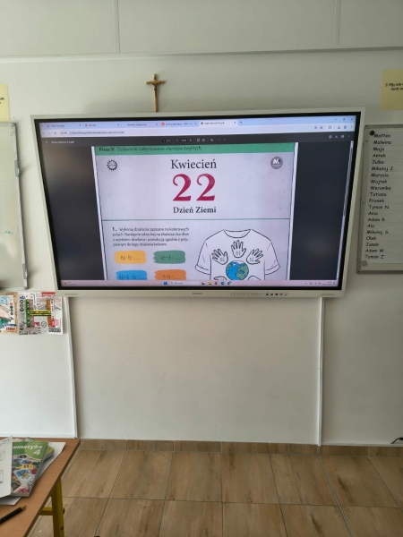 Dzień Ziemi na matematyce  - nauka, zabawa i troska o planetę