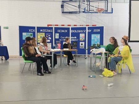 Młodzi dla środowiska – udział w Miejskim Sejmiku Ekologicznym