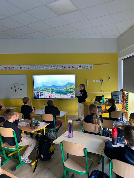 Prezentacje w klasie 2B