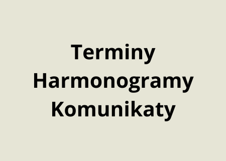 CKE - terminy, harmonogramy ... 