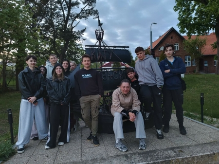 Ostatni dzień wycieczki klasy 3 LO w Kątach Rybackich