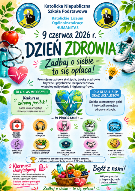 Dzień Zdrowia 2026 – „Zadbaj o siebie – to się opłaca”