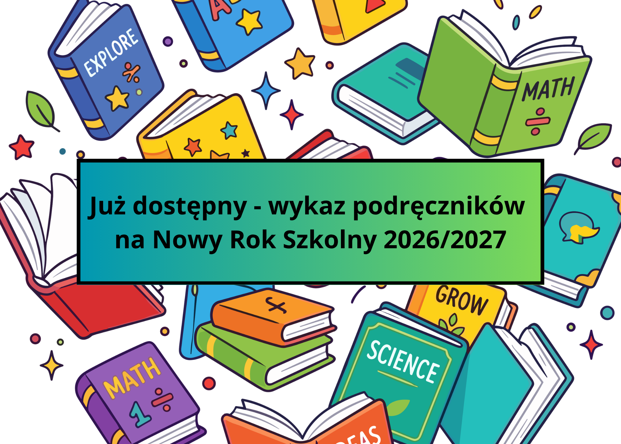 Podręczniki na rok szkolny 2026/2027