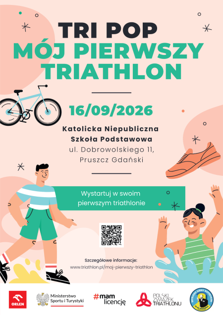 ZAPRASZAMY NA TRI POP – MÓJ PIERWSZY TRIATHLON! 