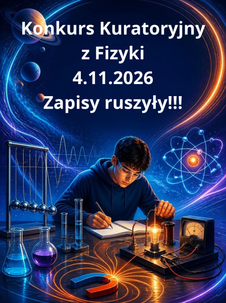 Konkurs kuratoryjny z fizyki