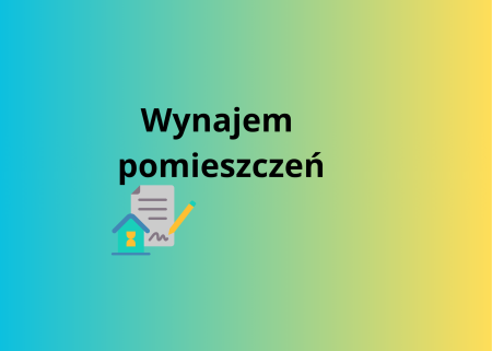 Wynajem pomieszczeń