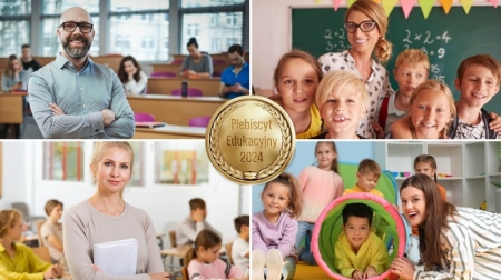 Nasza szkoła i nauczyciele nominowani w Wielkim Plebiscycie Edukacyjnym 2024! 