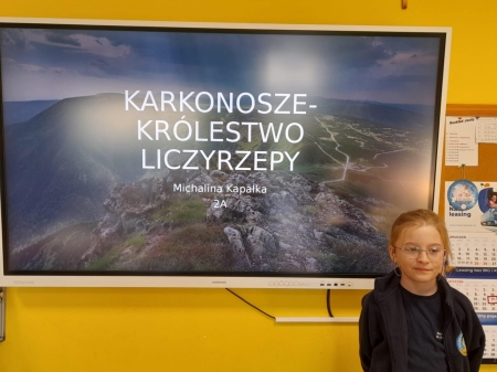 Lekcja o Karkonoszach w klasie 2