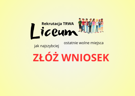 Rekrutacja do liceum 2025/2026