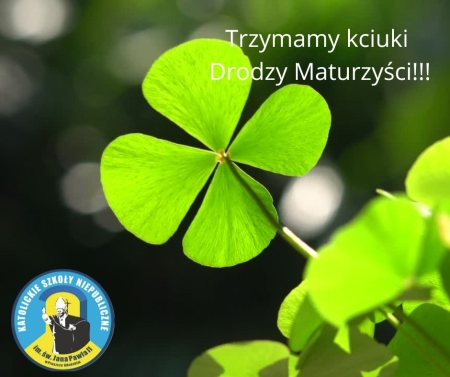 Trzymamy kciuki!!!
